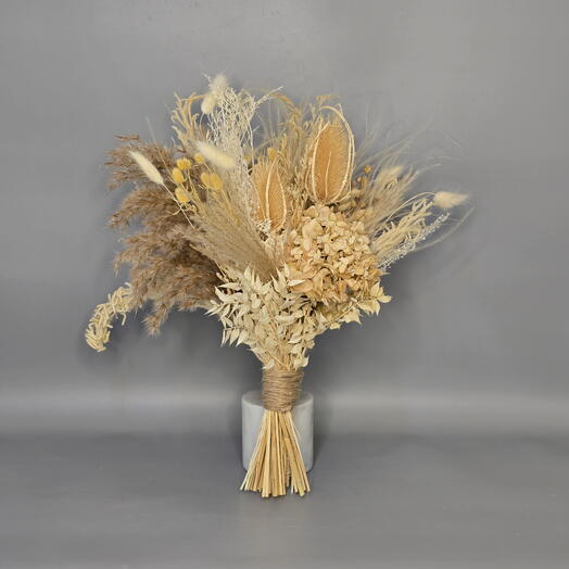 Bouquet d'élégance séché naturel