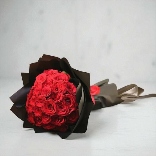 Belleza roja 41 rosas