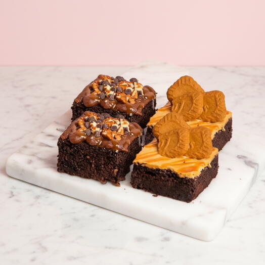 Оригинальная коробка брауни – карамельный дуэт Lotus