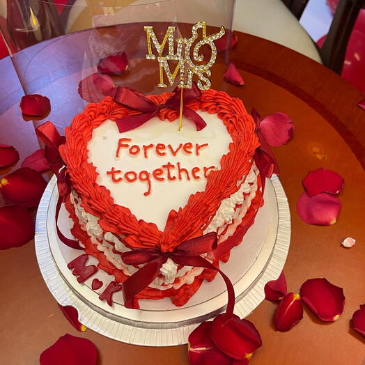 Бенто-торт «Вместе навсегда» — можно заказать по индивидуальному заказу