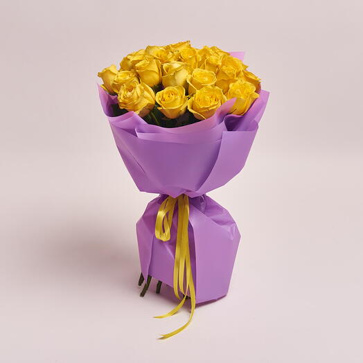 Bright- 25 Yellow Rose