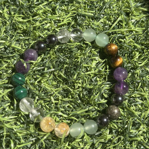 Money Magnet Crystal Bracelet ,Original Natural Stones
