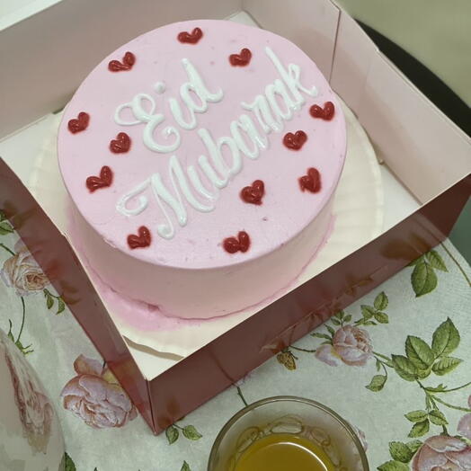 Hearty Eid Mubarak Cake