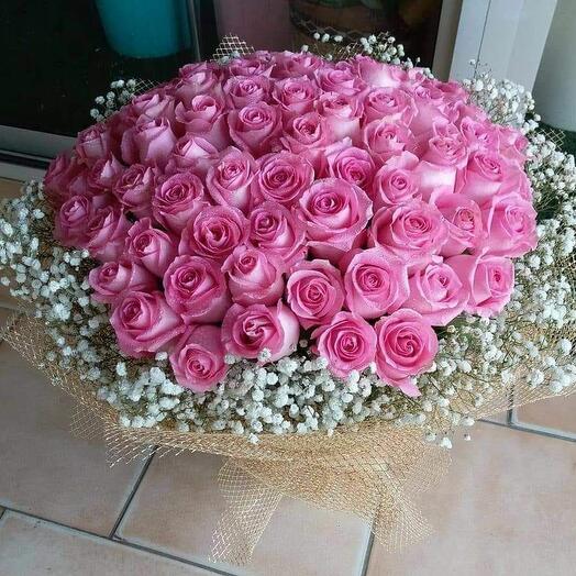 REVIVAL НЕЖНО-РОЗОВЫЙ БУКЕТ РОЗ