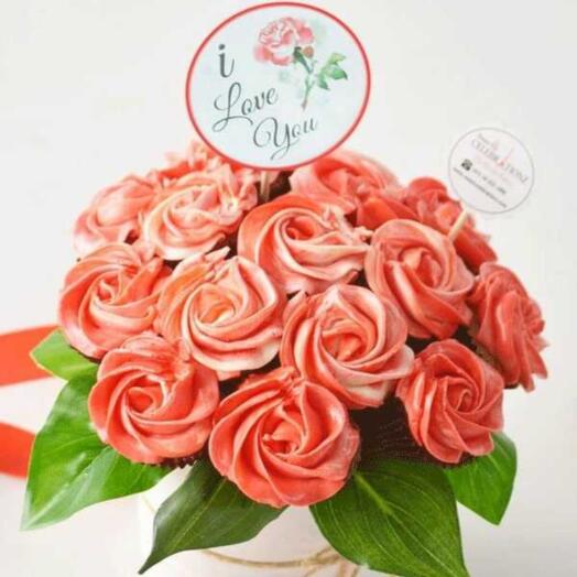 Букет «Люблю тебя» ко Дню святого Валентина