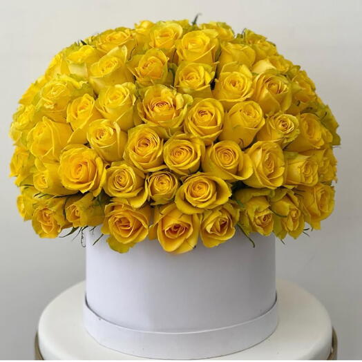 Sunbeam - yellow rose dome