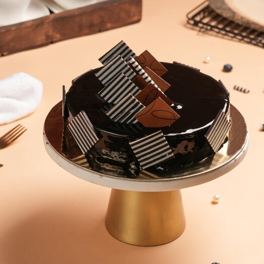 Шоколадный трюфельный торт без яиц - 500 г