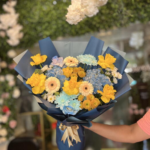 Bouquet pour lui (bonne fête des pères, joyeux anniversaire)