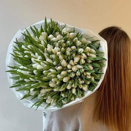 Vanilaa Tulip – 101 кремово-белый тюльпан