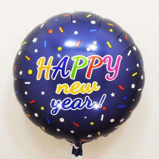 Globo Metalizado Feliz Año Nuevo