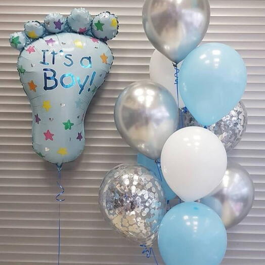 It s A Boy Balloon Set