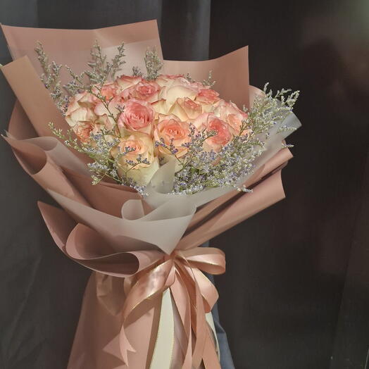 Round  pink  bouquet