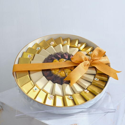 Золотой поднос