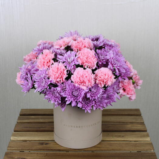 Chrysanthemum Purple Carnation Pink