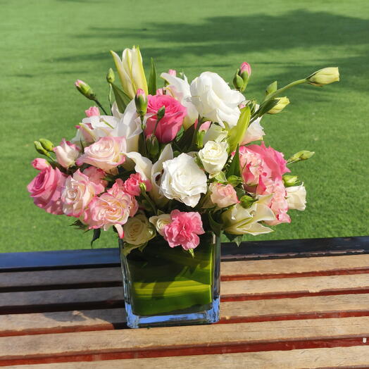 Композиция в стекле