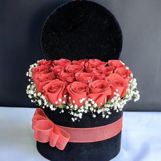 Valentine s Day Special Red Rose Basket