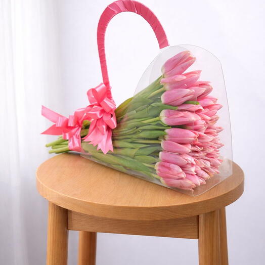 Очарование розовых тюльпанов 30