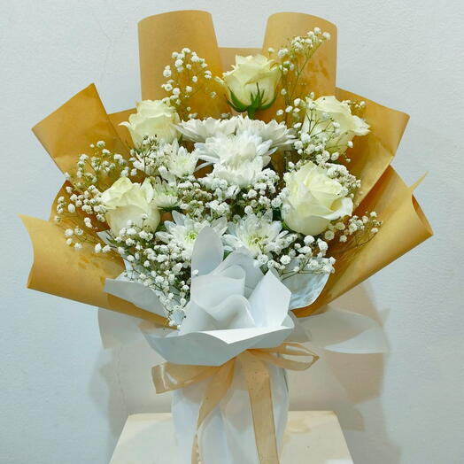 Золотой и белый