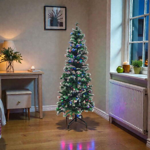 Christmas tree with lights