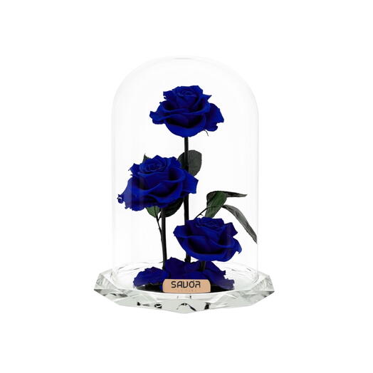Infinity Crystal Trio Dome - Royal Blue