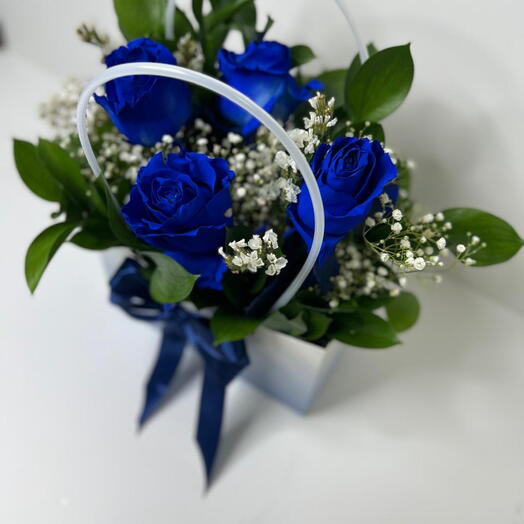 Ocean blue roses
