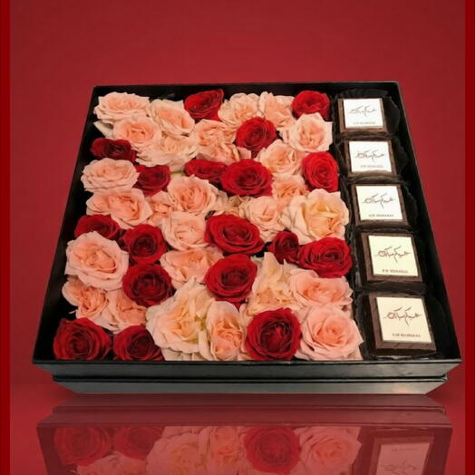 Printe chocolate gift box(lrge)