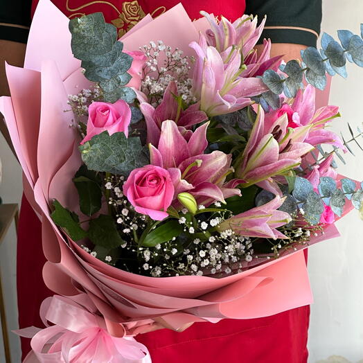 Румяный Восторг Розовый Микс | RC-M352