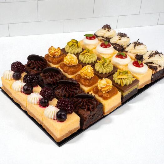 صندوق التناغم الحلو – تشيز كيك فاخر   تشكيلة براونيز