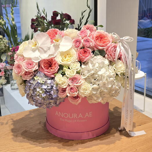 Mix of Roses  Hydrangea  Harmony