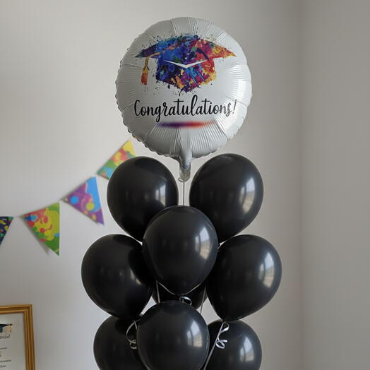 Graduation Balloons - Congratulation Balloons