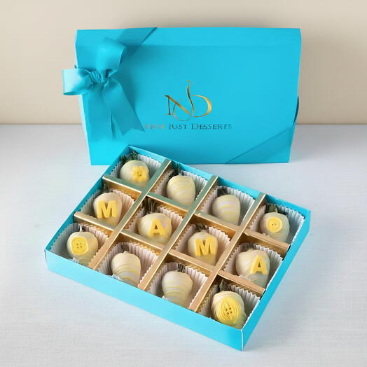 12 шт настраиваемая коробка с клубникой