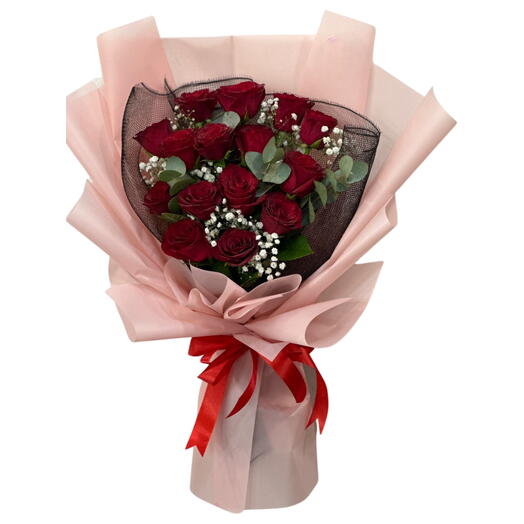 Sweet Love – Valentine Red Rose Bouquet