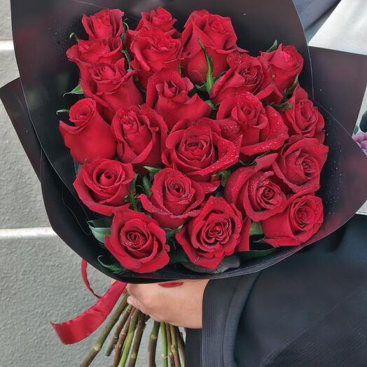 21 Red Roses Bouquet
