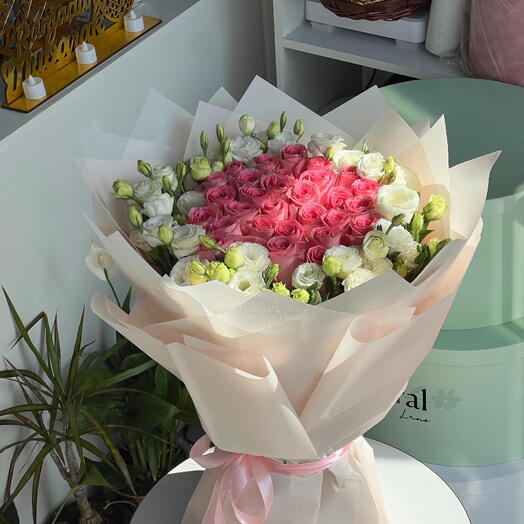 Букет «Румяное сердце»