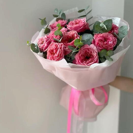 9 pink expression Bouquet