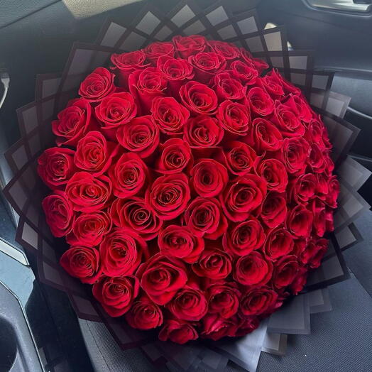 Red in Black Blooms