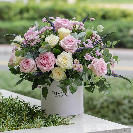 Микс розового и белого