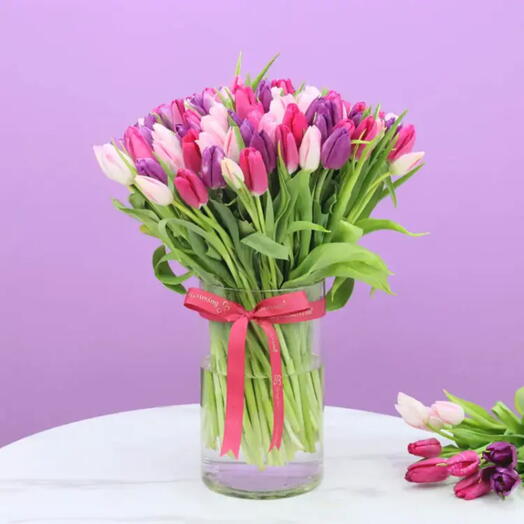 Ваза «Королева 101 тюльпан»