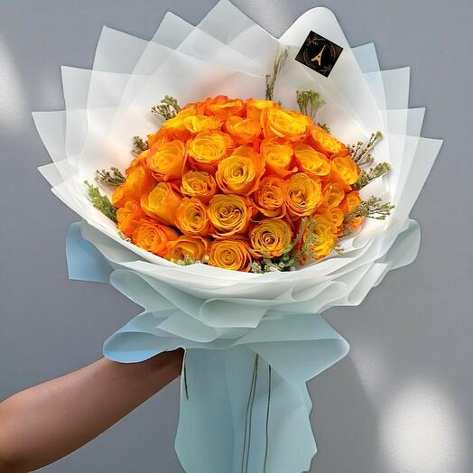 Orange Roses