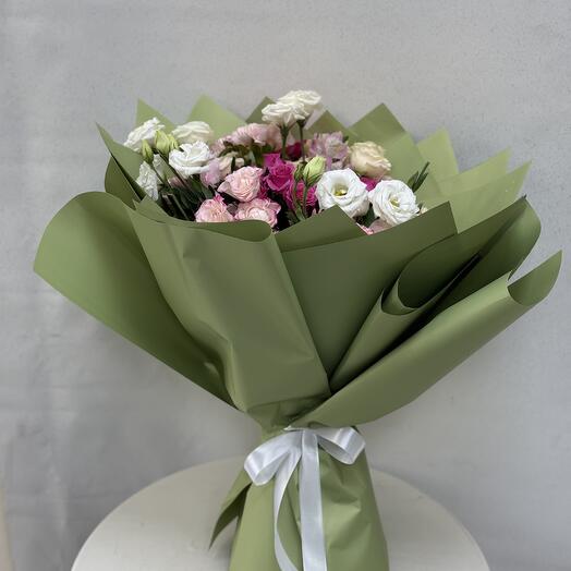 Green    white combination