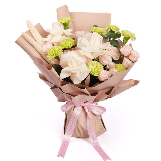 Букет пастельной элегантности