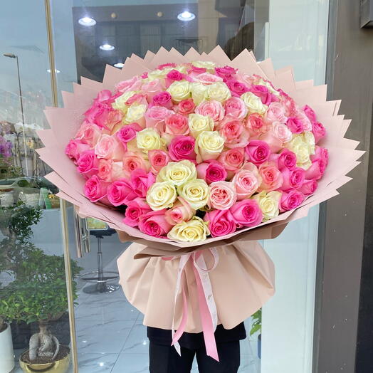 101 Pastel Dream Bouquet
