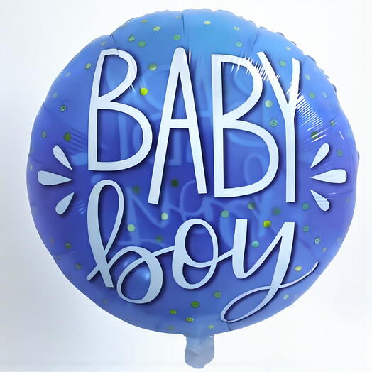 Baby Boy Foil Balloon | Helium-Filled Celebration Surprise