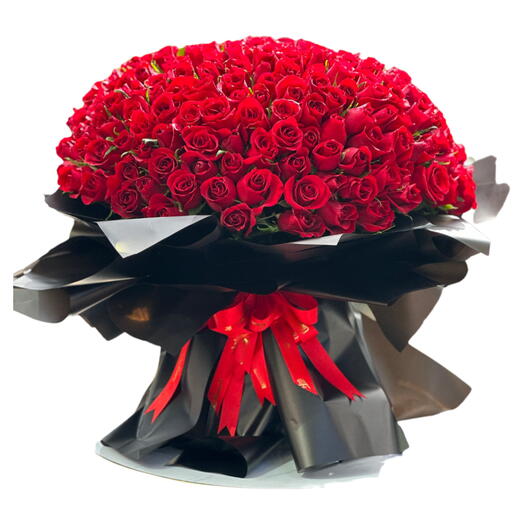 Grand Valentine Red Roses Bouquet 301