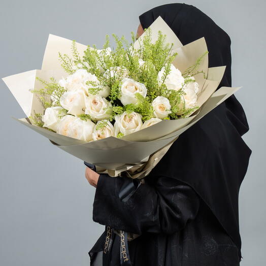 Букет «Шепот слоновой кости»