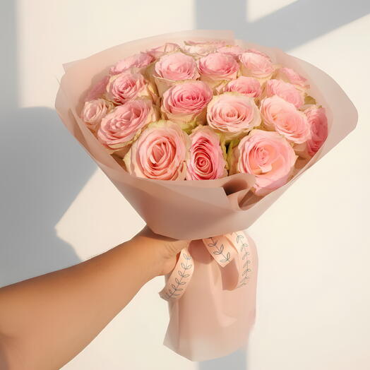 Bouquet de roses roses