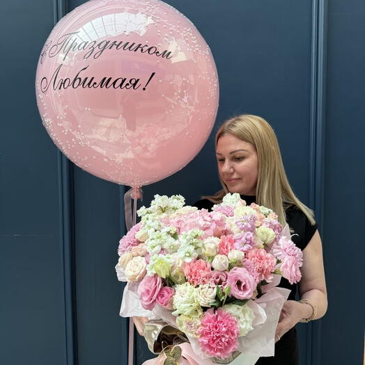 composition flower "Passion and Tenderness"