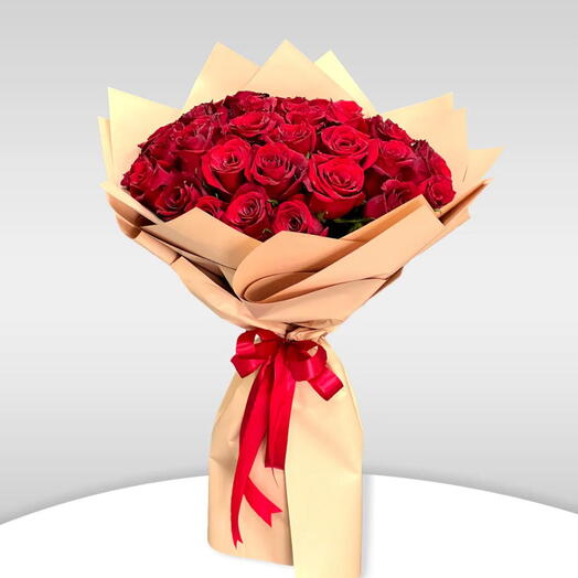 25 وردة حمراء
