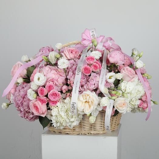 Cesta Premium de Flores Mixtas 6954
