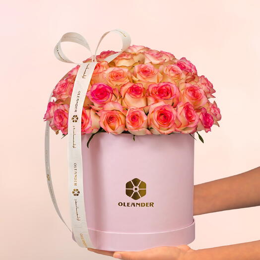 PINK ROSE BOX COUTOURE